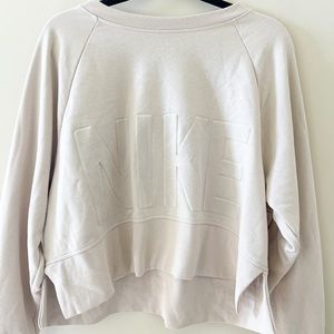 nike cropped crewneck- open to offers!
